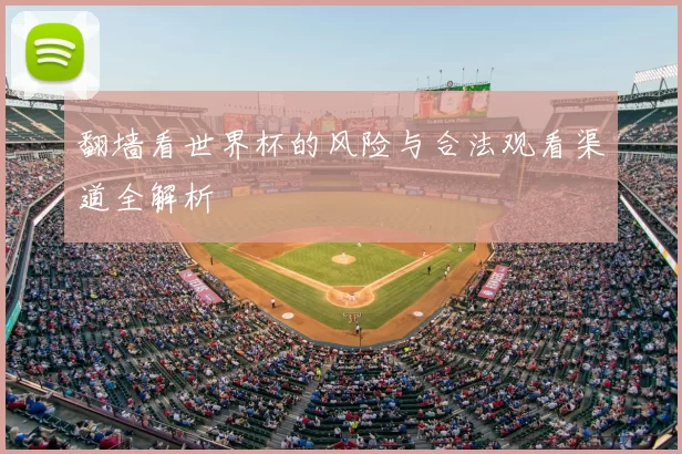 翻墙看世界杯的风险与合法观看渠道全解析